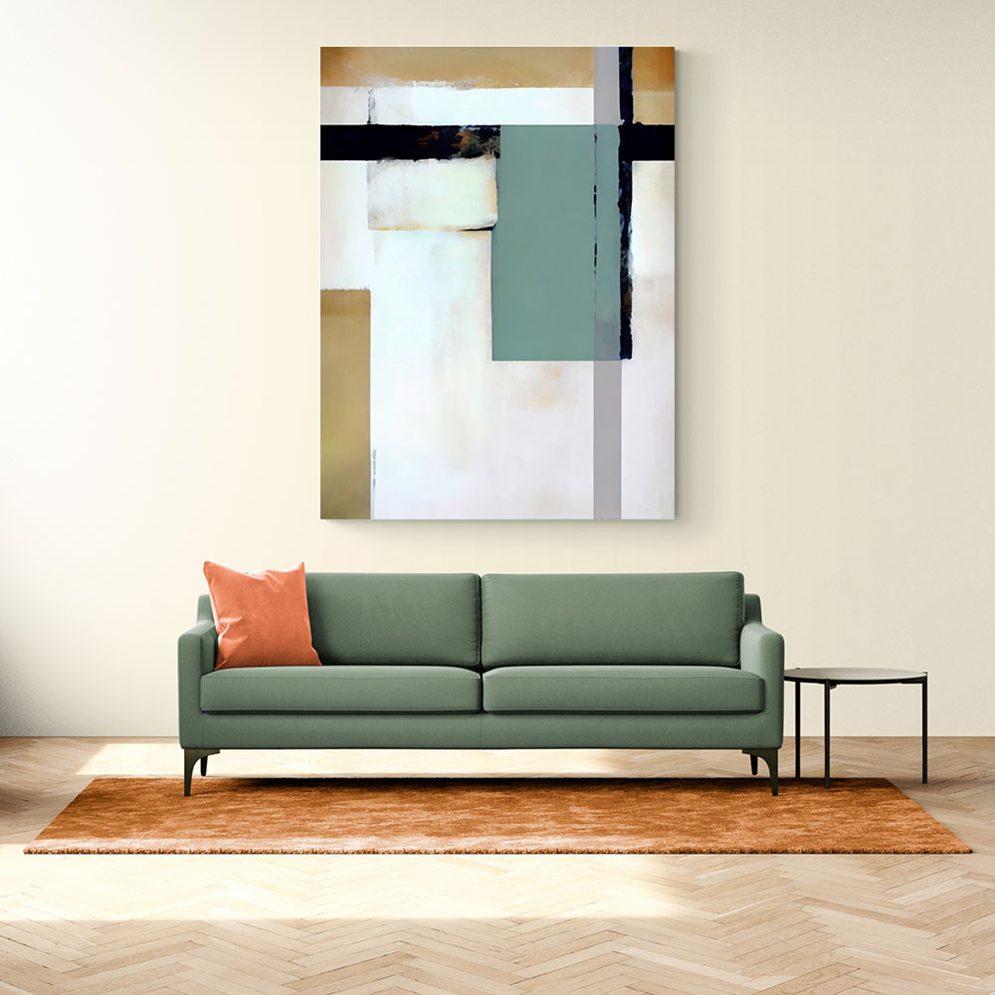 Geometric Abstract Shapes 14 Wall Art