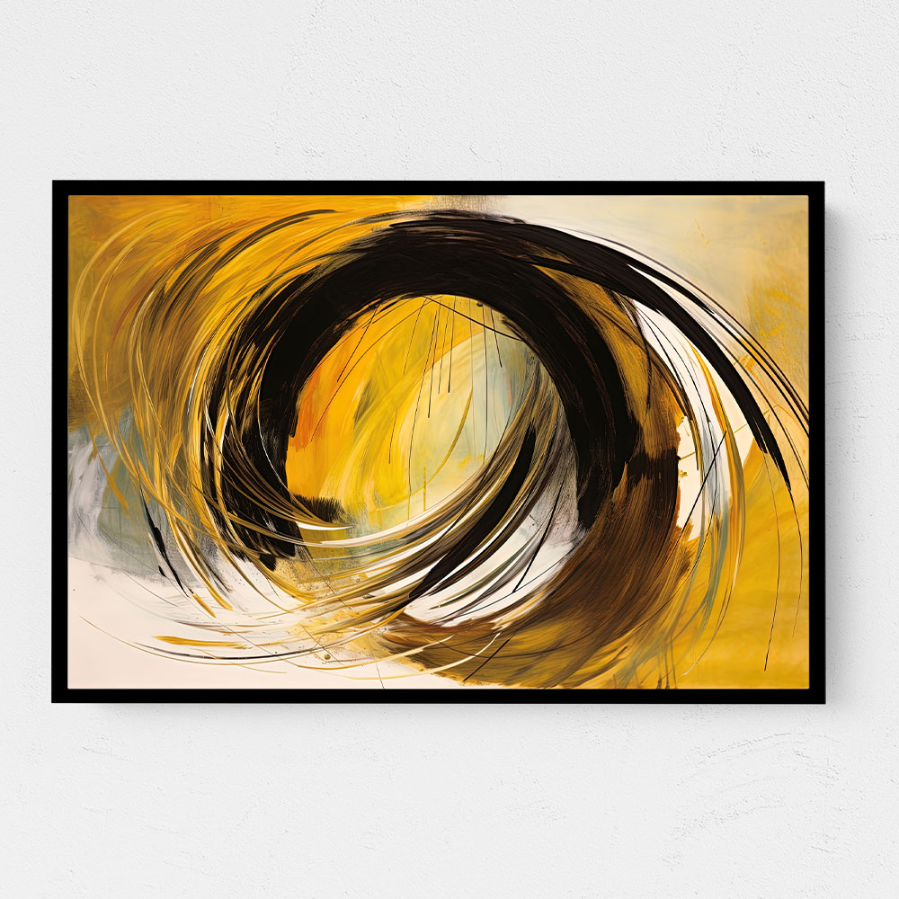 Gold Abstract Circles