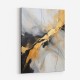 Strokes Black & Gold Abstract 8 Wall Art