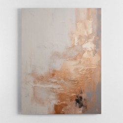 Rose Gold Abstract 5 Wall Art