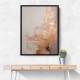 Rose Gold Abstract 5 Wall Art