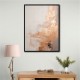 Rose Gold Abstract 5 Wall Art