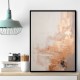 Rose Gold Abstract 5 Wall Art