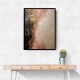 Rose Gold Abstract Wall Art