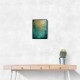 Turquoise & Gold 7 Abstract Wall Art