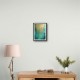 Turquoise & Gold 7 Abstract Wall Art