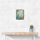 Turquoise & Gold 9 Abstract Wall Art