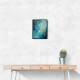 Turquoise & Gold 10 Abstract Wall Art