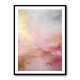 Pink & Gold Stroke Abstract 2 Wall Art