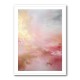 Pink & Gold Stroke Abstract 2 Wall Art