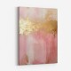 Pink & Gold Stroke Abstract 4 Wall Art