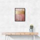 Pink & Gold Stroke Abstract 4 Wall Art