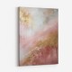 Pink & Gold Stroke Abstract 5 Wall Art