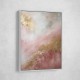 Pink & Gold Stroke Abstract 5 Wall Art