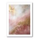 Pink & Gold Stroke Abstract 5 Wall Art