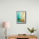 Turquoise & Gold 14 Abstract Wall Art