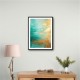 Turquoise & Gold 14 Abstract Wall Art