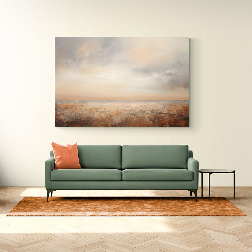 Seascape Brown Abstract 1 Wall Art