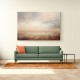 Seascape Brown Abstract 1 Wall Art