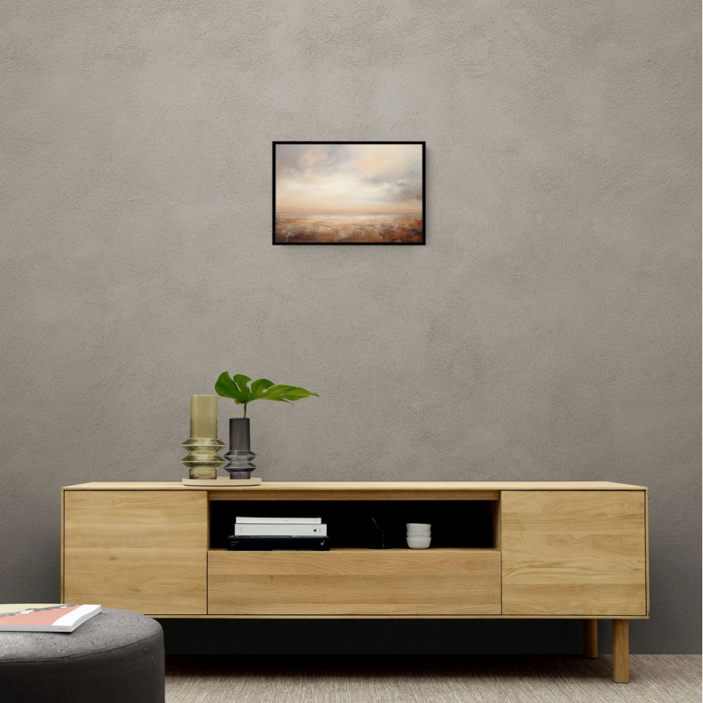 Seascape Brown Abstract 1 Wall Art