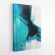 Teal Stoke Abstract Wall Art