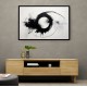 Black Circle 3 Abstract Wall Art