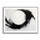 Black Circle 4 Abstract Wall Art