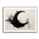 Black Circle 9 Abstract Wall Art