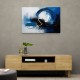 Blue Circle 10 Abstract Wall Art