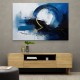 Blue Circle 10 Abstract Wall Art