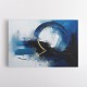 Blue Circle 10 Abstract Wall Art