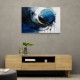 Blue Circle 11 Abstract Wall Art