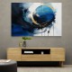 Blue Circle 11 Abstract Wall Art