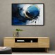 Blue Circle 11 Abstract Wall Art