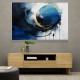 Blue Circle 11 Abstract Wall Art