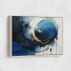 Blue Circle 11 Abstract Wall Art