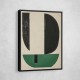 Minimalist Green Vintage Geometric Shapes 1