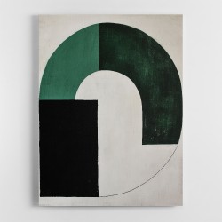 Minimalist Green Vintage Geometric Shapes 6