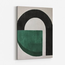 Minimalist Green Vintage Geometric Shapes 7