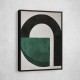 Minimalist Green Vintage Geometric Shapes 7
