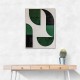 Minimalist Green Vintage Geometric Shapes 8