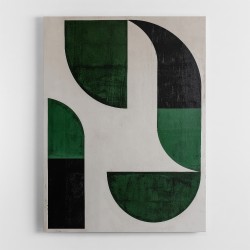 Minimalist Green Vintage Geometric Shapes 8