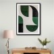 Minimalist Green Vintage Geometric Shapes 8