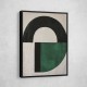 Minimalist Green Vintage Geometric Shapes 11