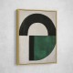 Minimalist Green Vintage Geometric Shapes 11