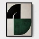 Minimalist Green Vintage Geometric Shapes 12