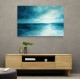 Abstract Blue Seascape Wall Art