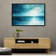 Abstract Blue Seascape Wall Art