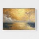 Seascape Gold Abstract 4 Wall Art