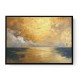 Seascape Gold Abstract 4 Wall Art